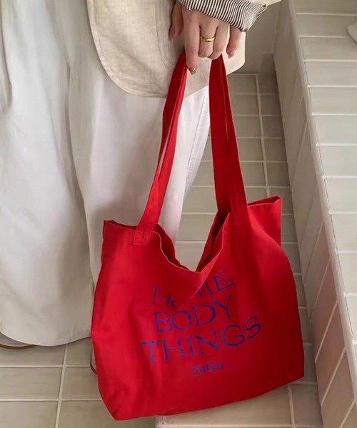 Port（ポート） トートバッグ 「 」 フロント レタリング キャンバス