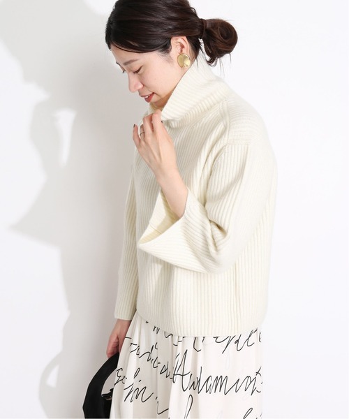 VERMEIL par iena（ヴェルメイユパーイエナ） タートルネックニット