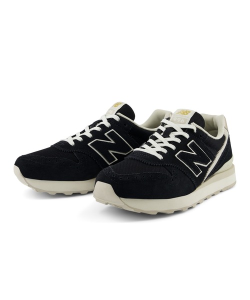 「New Balance」 ローカットスニーカー 24.5cm グレー レディース