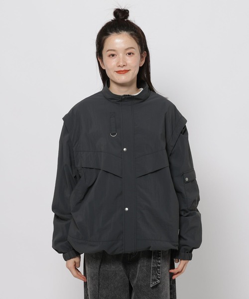SCOTCH＆SODA　スタジャン　アンティーク　ブルー　異素材使い　ニット SCOTCH＆SODA スタジャン アンティーク ブルー 異素材使い ニット