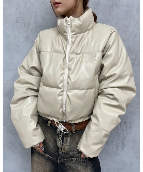 「WHO'S WHO gallery」 ナイロンブルゾン LARGE ブラック系その他2 レディース_画像2