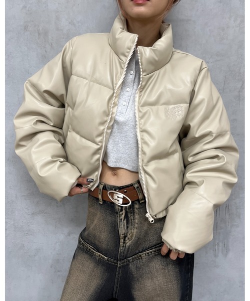 「WHO'S WHO gallery」 ナイロンブルゾン LARGE ブラック系その他2 レディース_画像3