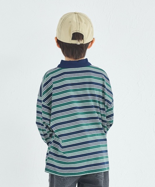 nononページ pairmanon（ペアマノン） tシャツ 「綿100%」ガールズ Vフリル カラー