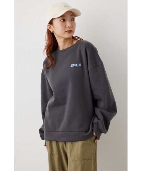 「RODEO CROWNS WIDE BOWL」 スウェットカットソー FREE カーキ レディース_画像2