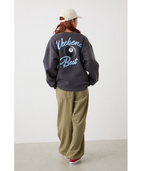 「RODEO CROWNS WIDE BOWL」 スウェットカットソー FREE カーキ レディース_画像3