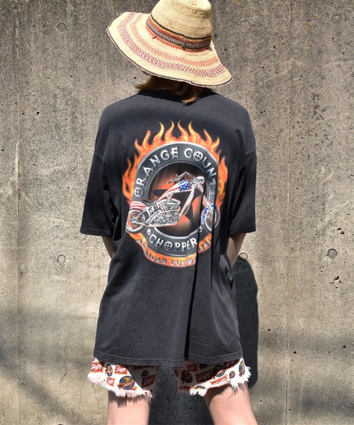 VINTAGE tシャツ 「USED」Y2K ORANGE COUNTY CHOPPERS バイク T