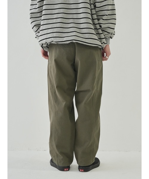 Bargiee チノパン チノパンツ コットン サイドポケット ユニセックス
