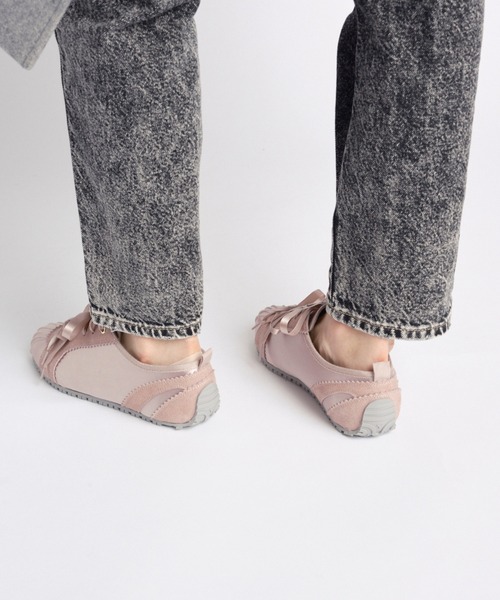 Lucida バレエシューズ パンプス Maia/サテンリボンバレエスニーカー