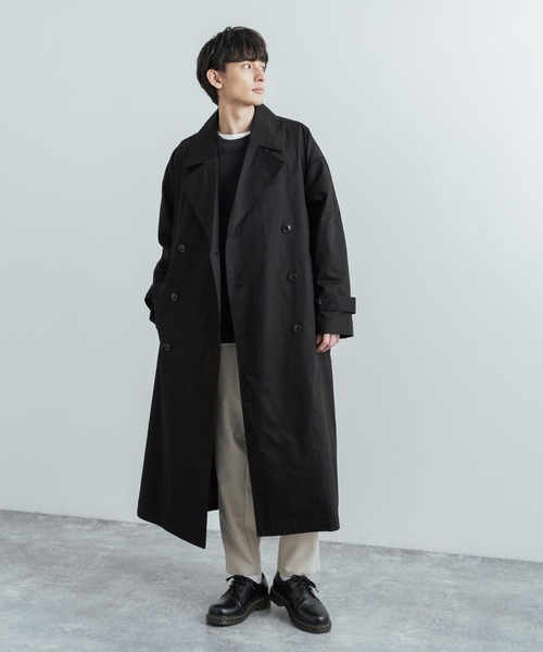 「Rocky Monroe」 「zeno」トレンチコート L オリーブ メンズ_画像7