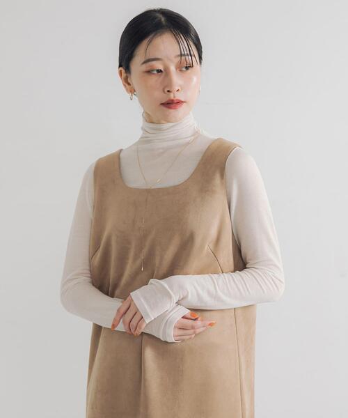 URBAN RESEARCH（アーバンリサーチ） ワンピース スウェードライクミニ