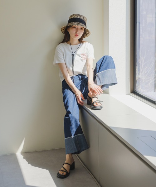 「halo commodity」 ストローハット FREE ブラック レディース_画像5