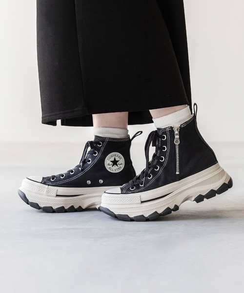【新品】コンバース ハイカット ブラック24.5cm CONVERSE（コンバース） ハイカットスニーカー 24.5cm ブラック
