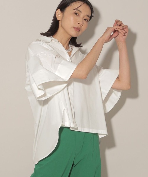 「BARNYARDSTORM」 半袖シャツ 1 ホワイト レディース_画像3