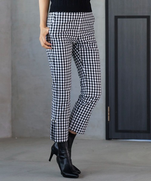 QUEENS COURT（クイーンズコート） スラックス S ブラック系その他