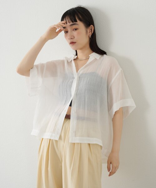 「Omekashi」 半袖シャツ FREE ピンク レディース_画像2