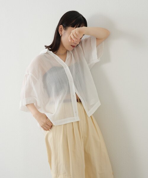 「Omekashi」 半袖シャツ FREE ピンク レディース_画像3