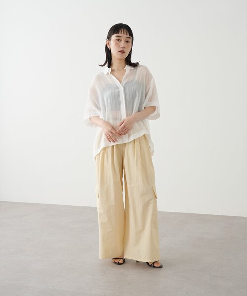 「Omekashi」 半袖シャツ FREE ピンク レディース_画像8