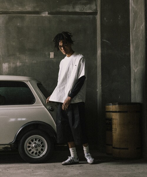 「RED KAP」 ハーフパンツ MEDIUM ブラック メンズ_画像6