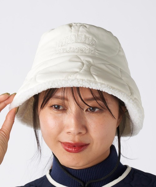 FILA GOLF 帽子 ハット 「FILA GOLF:フィラゴルフ」レディース中綿