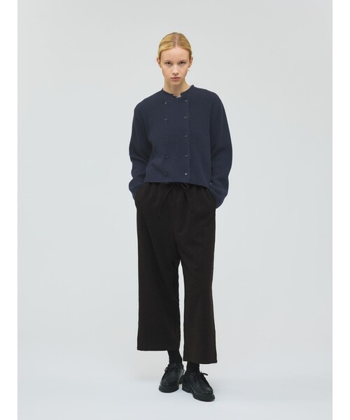 mizuiroind（ミズイロインド） カーディガン ダブルブレスト