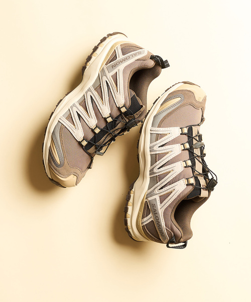 美品・SALOMON XA PRO 3D スニーカー クリーム/ベージュ　24㎝ Salomon shoes XA PRO 3D beige color L47442900 at PRM US