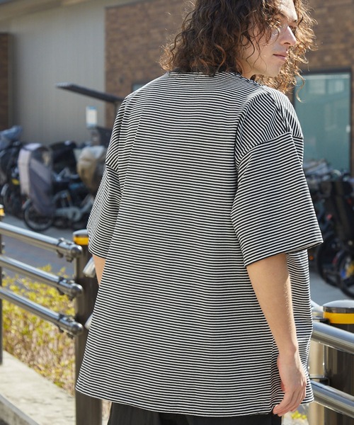 「GERRY」 半袖Tシャツ L ネイビー メンズ_画像6