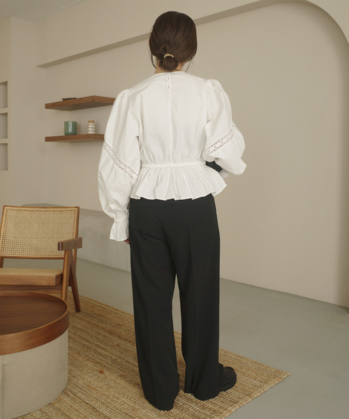 crinkle crinkle crinkle 白シャツ crinkle crinkle crinkle 白シャツ - メルカリ