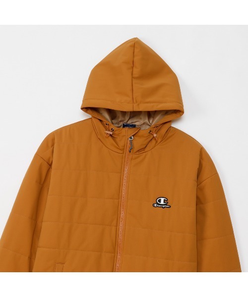 90s CHAMPION ダウンジャケット L L 茶色C4-7627 90s CHAMPION ダウンジャケット L L 茶色C4-7627