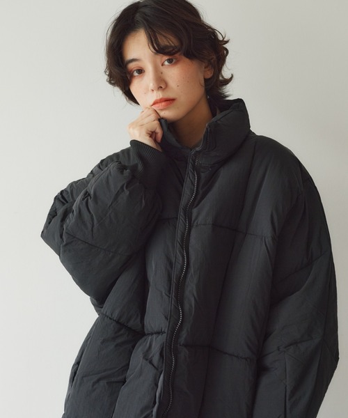 KUREN ダウンコート ダウンジャケット パテッドロングCT KUREN ダウンコート ダウンジャケット パテッドロングCT
