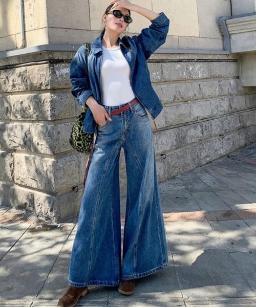 ロンハーマン 大戦 デニム ジャケット パンツ セットアップ ロンハーマン ジージャン ジーパン 大戦モデル セットアップ