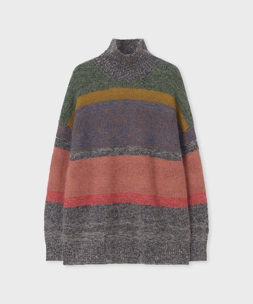 PS Paul Smith ニット セーター ウィメンズ モヘアミックス ハイネック