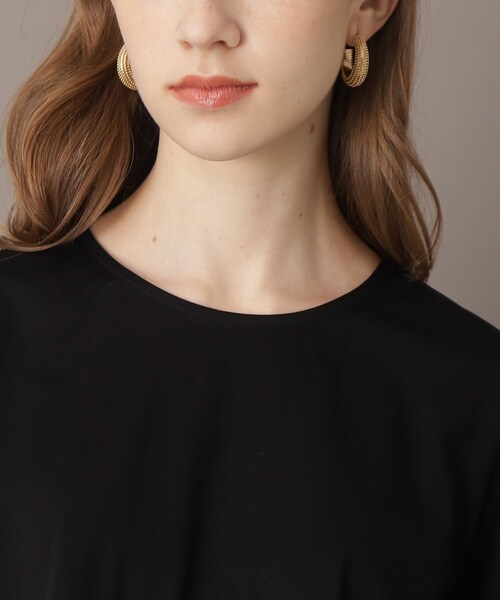 「DRESSTERIOR」 7分袖カットソー 36 オリーブ レディース_画像8