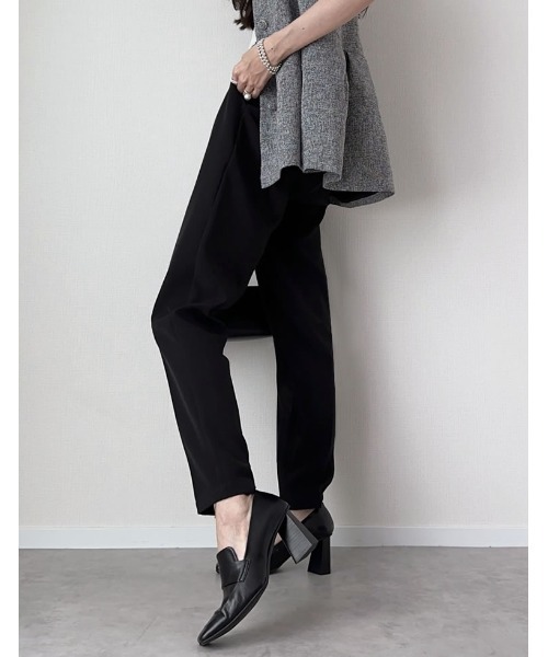 「Re:EDIT」 パンツ X-LARGE ベージュ系その他 レディース_画像3