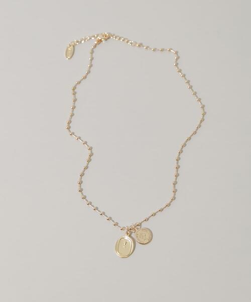 SMELLY（スメリー） ネックレス コインチャームボールチェーン