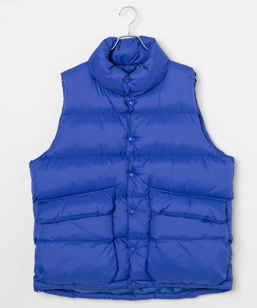 「WEGO」 ベスト MEDIUM ダークグリーン メンズ_画像2