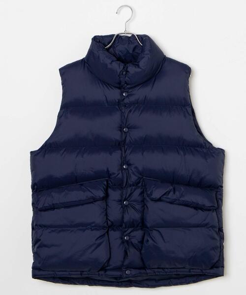 「WEGO」 ベスト MEDIUM ダークグリーン メンズ_画像3