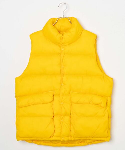 「WEGO」 ベスト MEDIUM ダークグリーン メンズ_画像6