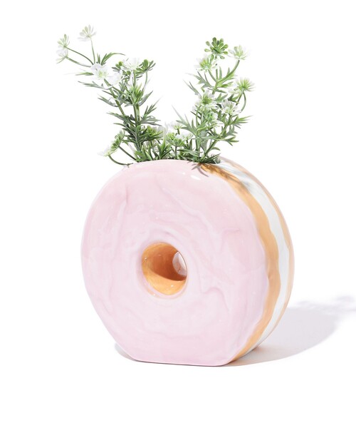 bPr BEAMS（bPrビームス） 花瓶 DOIY / Fast Food Vase Donut
