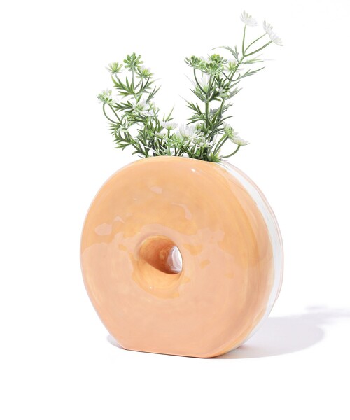 bPr BEAMS（bPrビームス） 花瓶 DOIY / Fast Food Vase Donut