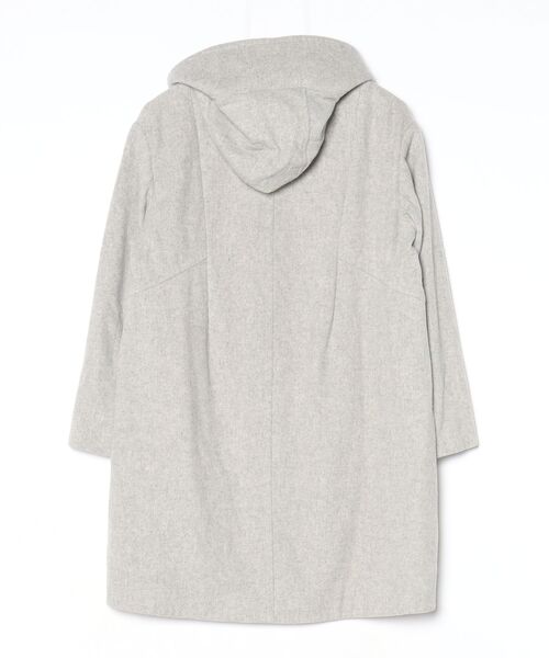 「MACPHEE」 モッズコート 34 グレー レディース_画像2