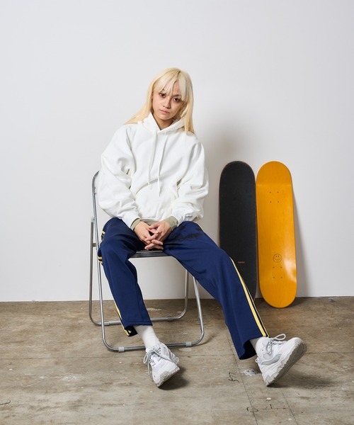 「REMI RELIEF」 プルオーバーパーカー L ブラウン メンズ_画像8