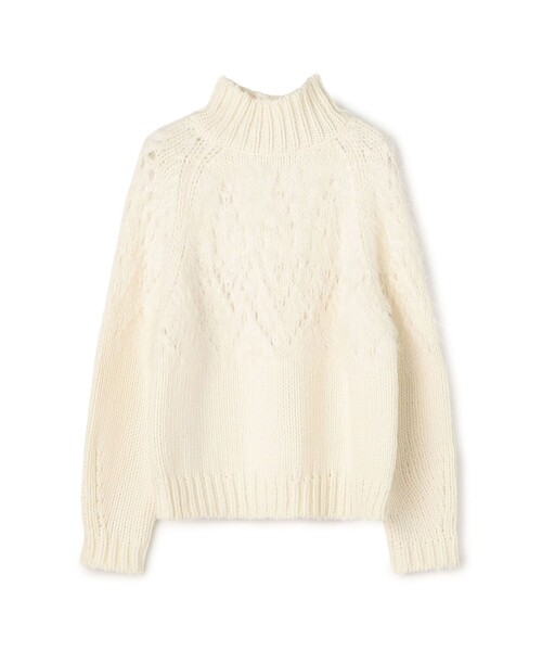 MACPHEE（マカフィー） ニット セーター アイレットシャギー
