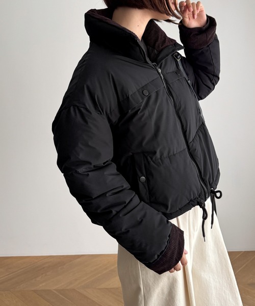 CANAL JEAN 【El mar】フードパファージャケット 中綿 CANAL JEAN｜El 