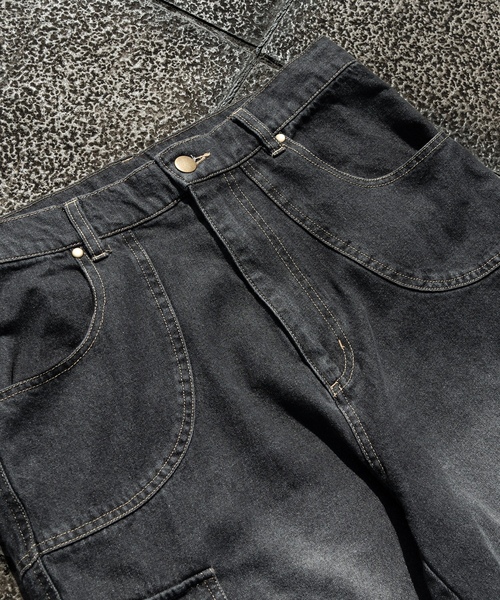 ANDER HUNK カーゴパンツ LARGE ブラック メンズ : ZOZOTOWN Yahoo!店