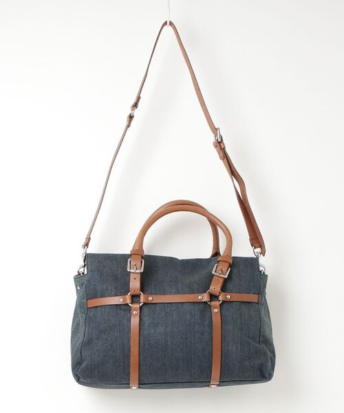 DIESEL（ディーゼル） ワンポイント2WAYバッグ - ブルー レディース