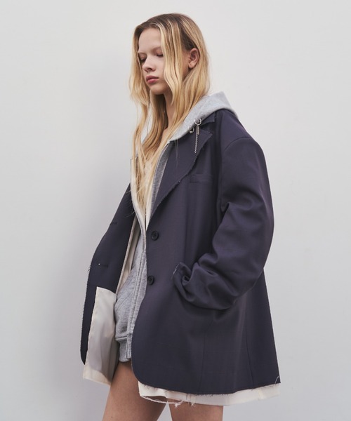 JOSEMOON ジョゼムーン ウールダブルジャケット JOSE MOON（ジョゼムーン）の「WOOL DOUBLE JACKET/ウールダブル