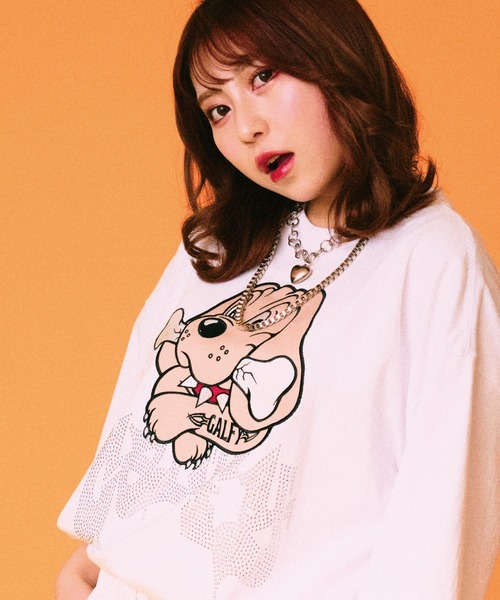 「GALFY」 半袖Tシャツ X-LARGE ブラック メンズ_画像6