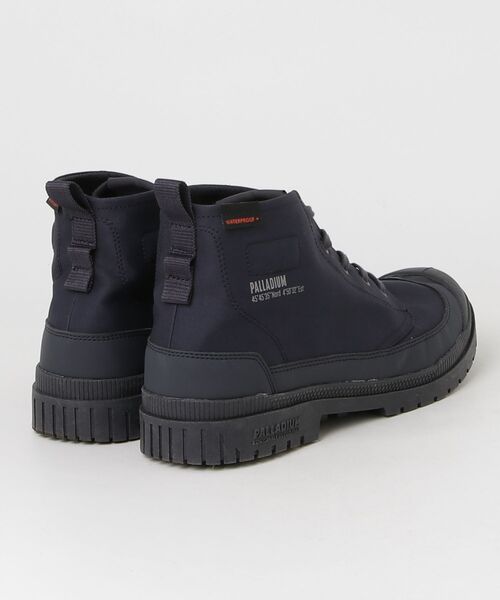 「PALLADIUM」 ハイカットスニーカー US10 ネイビー メンズ_画像2