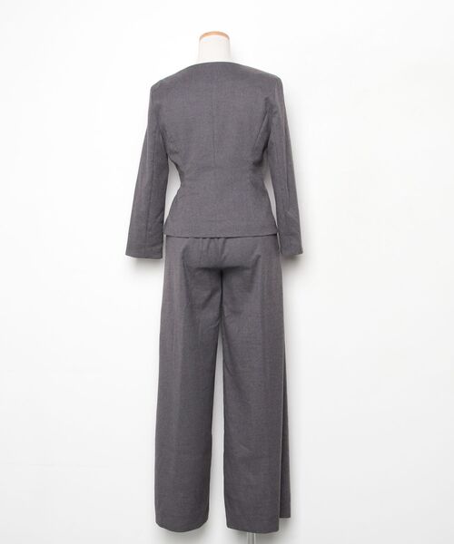 「DRESS LAB」 セットアップ S グレー レディース_画像2