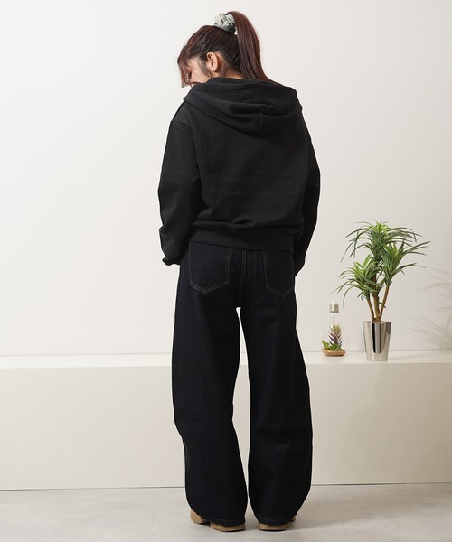 ワイドパンツ ジーンズ デニム ワイド カーブパンツ / Denim Wide